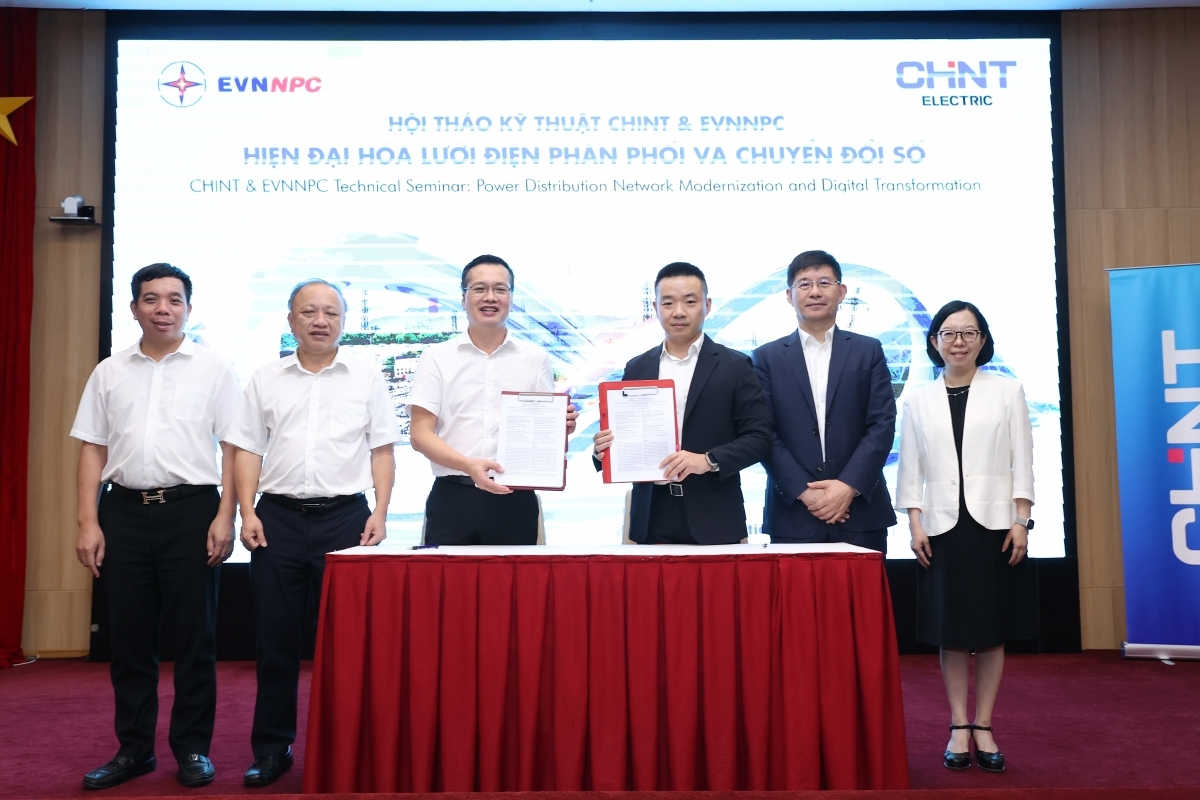 CHINT giới thiệu hệ sinh thái giải pháp lưới điện thông minh, mở rộng hợp tác kỹ thuật với EVNNPC
