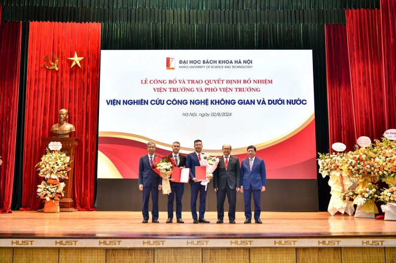 Đại học Bách khoa Hà Nội công bố Quyết định thành lập Trường Kinh tế và bổ nhiệm lãnh đạo 4 Viện nghiên cứu