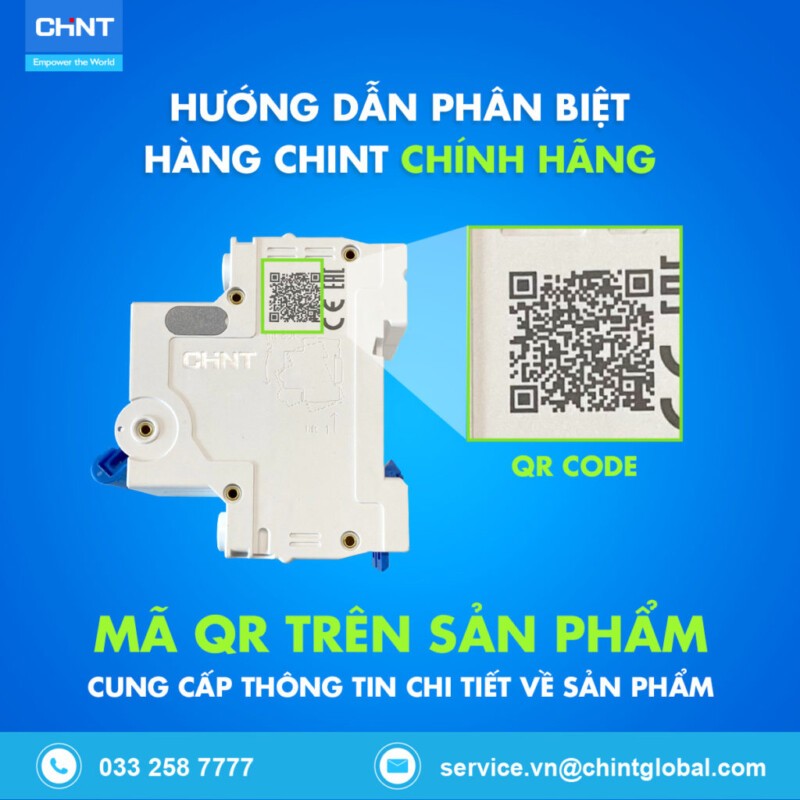 CHINT công bố 4 đặc điểm nhận diện thiết bị điện chính hãng