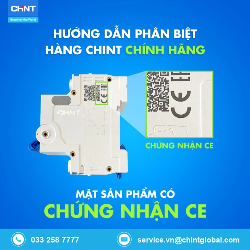 CHINT công bố 4 đặc điểm nhận diện thiết bị điện chính hãng