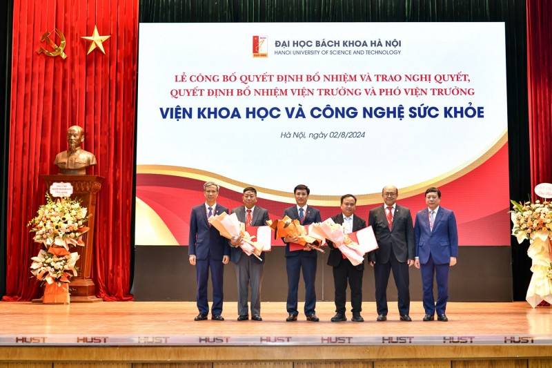 Đại học Bách khoa Hà Nội công bố Quyết định thành lập Trường Kinh tế và bổ nhiệm lãnh đạo 4 Viện nghiên cứu