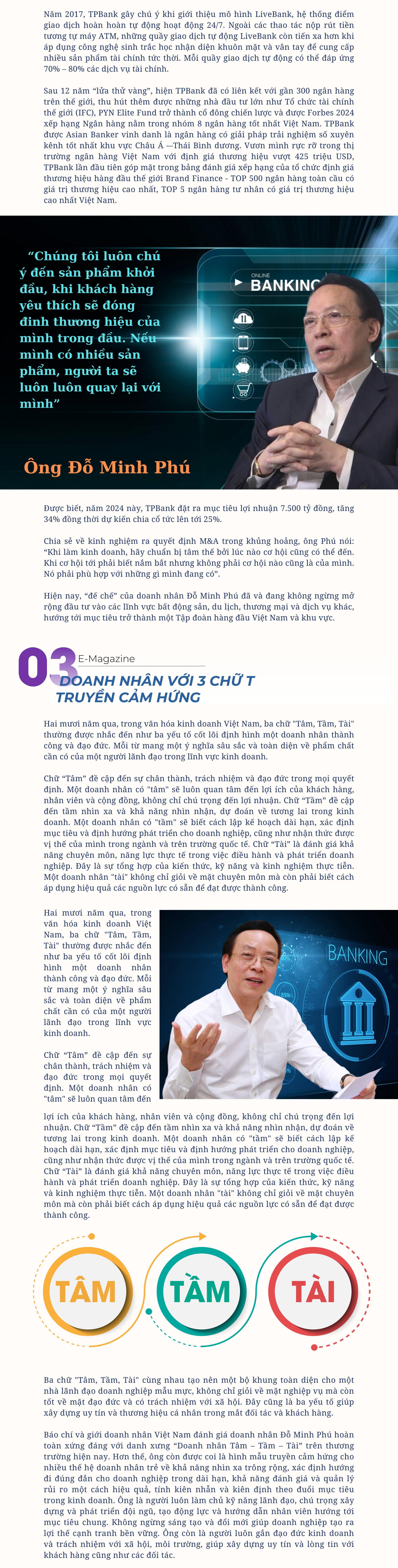 [E Magazine] Doanh nhân Đỗ Minh Phú - Ba thập kỷ tận dụng cơ hội, chinh phục thương trường