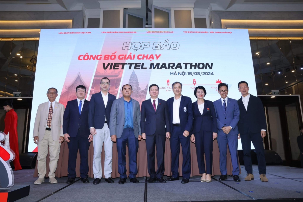 Hấp dẫn giải Viettel marathon ba nước Đông Dương