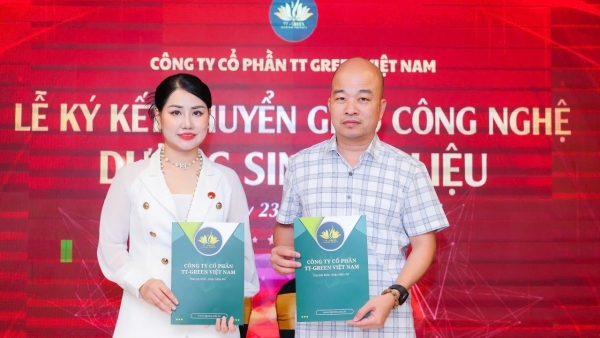 TT-Green Việt Nam ký kết chuyển giao công nghệ dưỡng sinh trị liệu