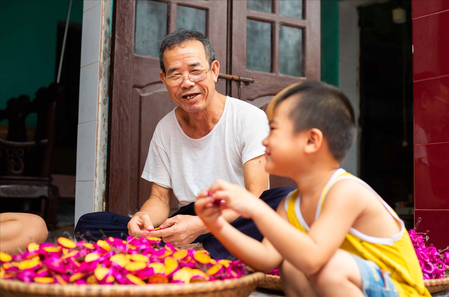 Trống bỏi - Món đồ chơi Trung thu đang đi vào quá vãng...