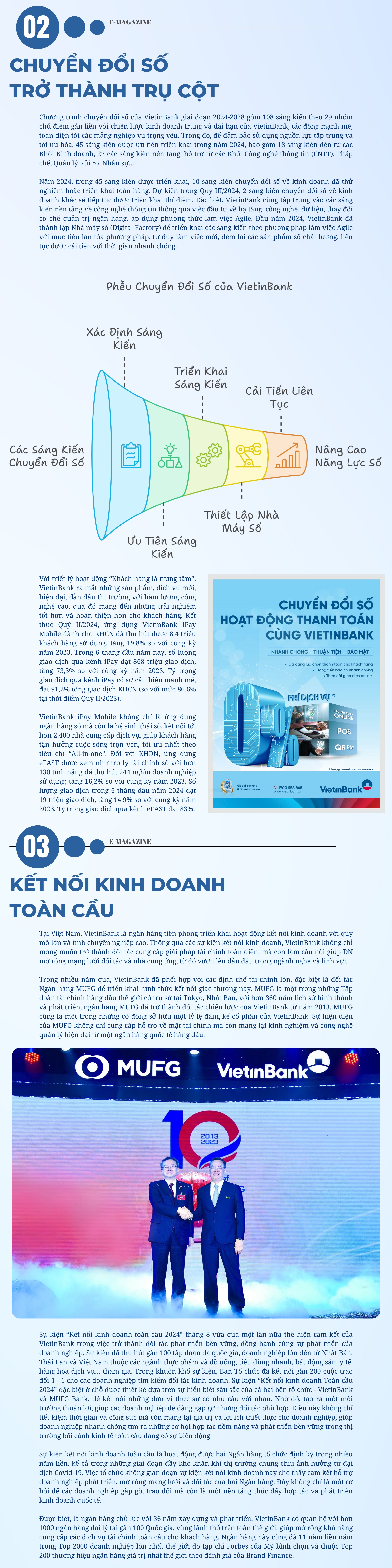 [E-Magazine] Tiếp cận triết lý kinh doanh của VietinBank