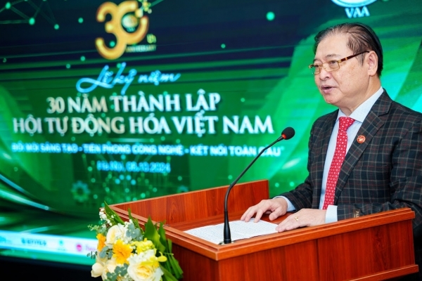 "Tích cực hỗ trợ Hội tiếp cận công nghệ mới, thúc đẩy nghiên cứu và phát triển các giải pháp tự động hóa"