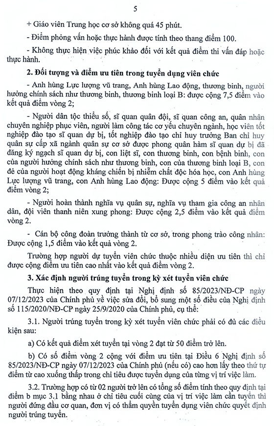 UBND quận Cầu Giấy, Hà Nội tuyển dụng viên chức làm việc tại các cơ sở GD công lập