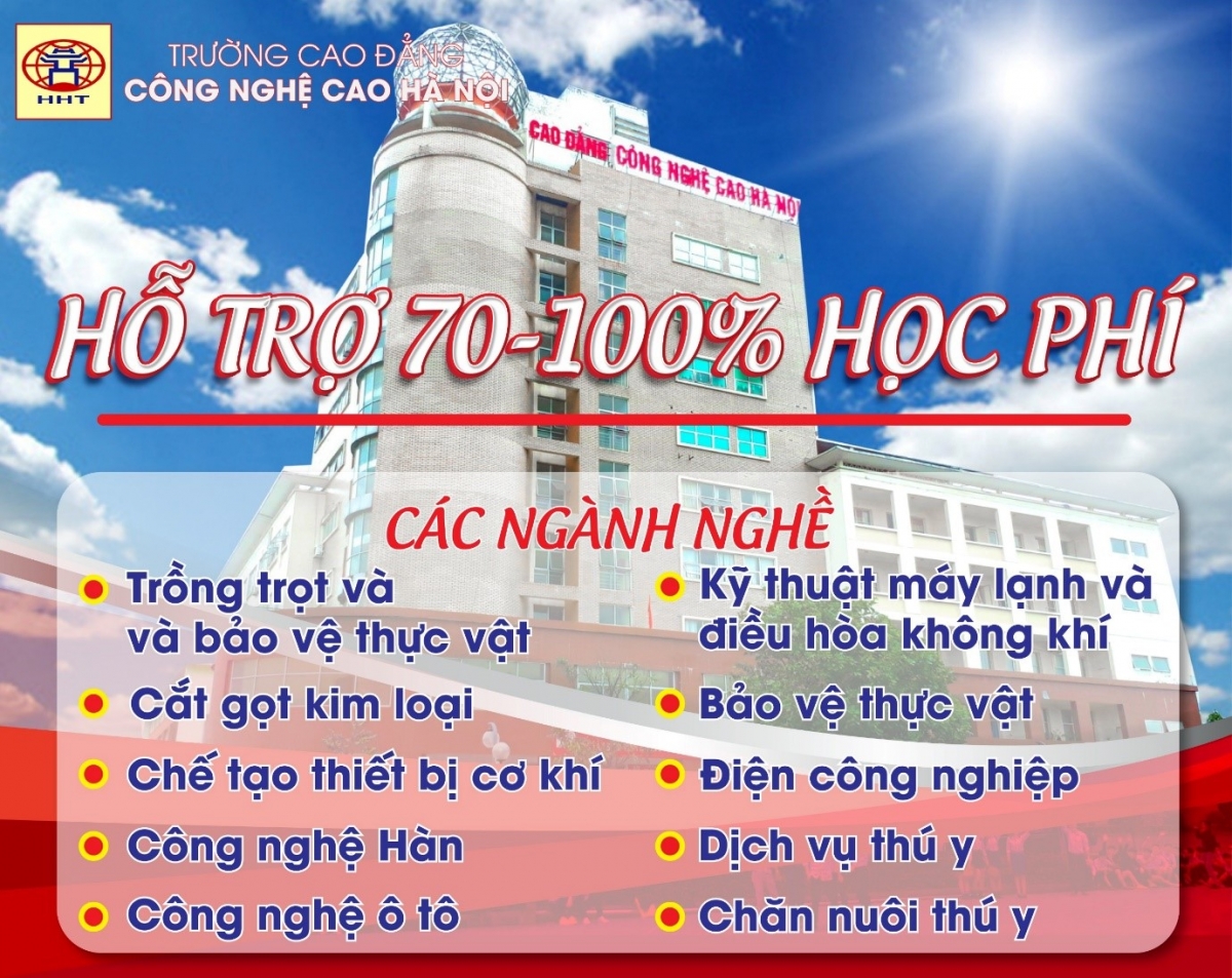 Trường Cao đẳng Công nghệ cao Hà Nội dành hàng chục tỷ đồng để tặng học bổng cho HSSV