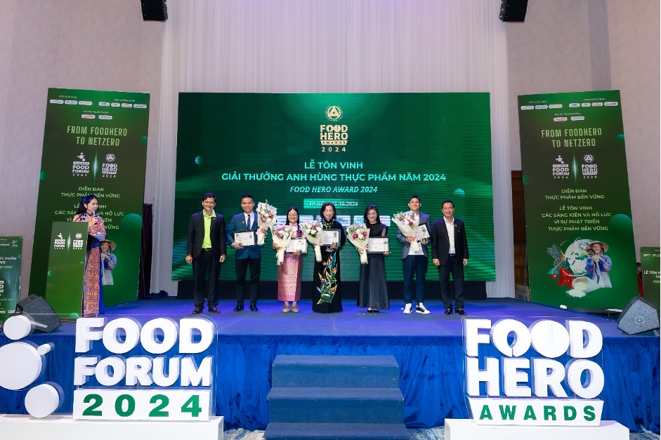 Food Hero 2024 tôn vinh những đóng góp giúp cải thiện dinh dưỡng cho cộng đồng