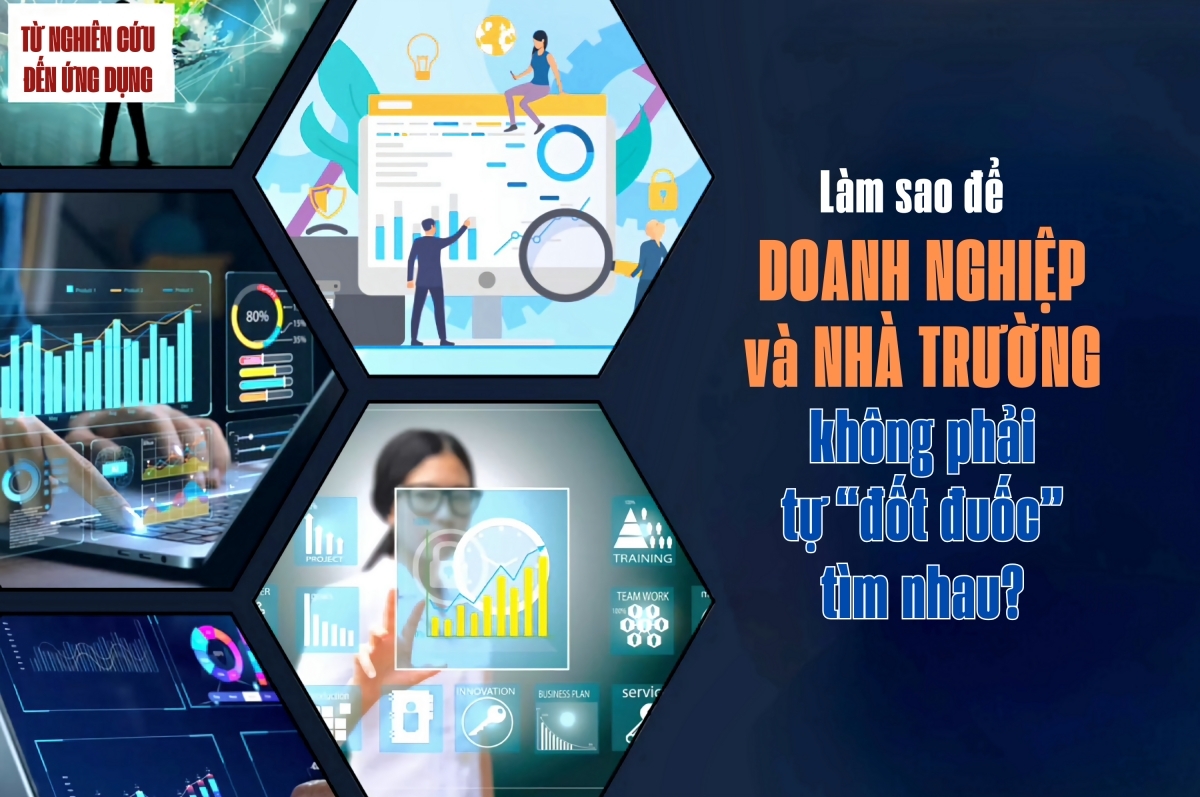 Làm sao để doanh nghiệp và nhà trường không phải tự “đốt đuốc” tìm nhau?