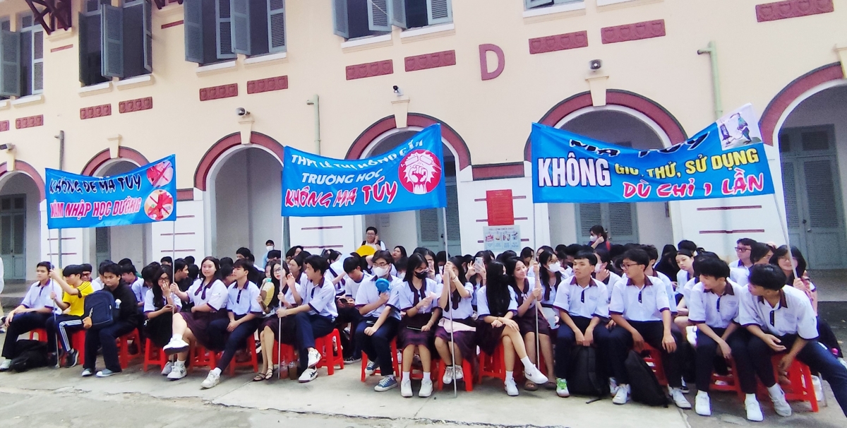 Sôi nổi cuộc thi “Trường học không ma túy” tại TP. Hồ Chí Minh