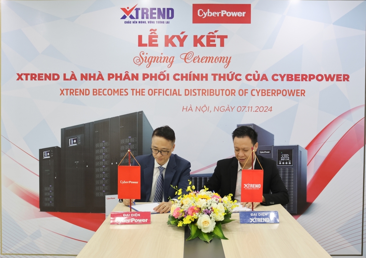 CyberPower bổ nhiệm XTREND Distribution là Nhà phân phối chính thức giải pháp UPS 1 Pha và 3 Pha tại thị trường Việt Nam