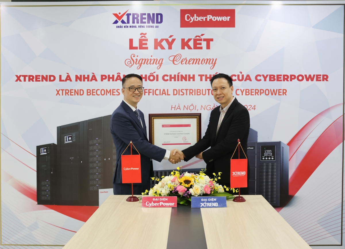 CyberPower bổ nhiệm XTREND Distribution là Nhà phân phối chính thức giải pháp UPS 1 Pha và 3 Pha tại thị trường Việt Nam