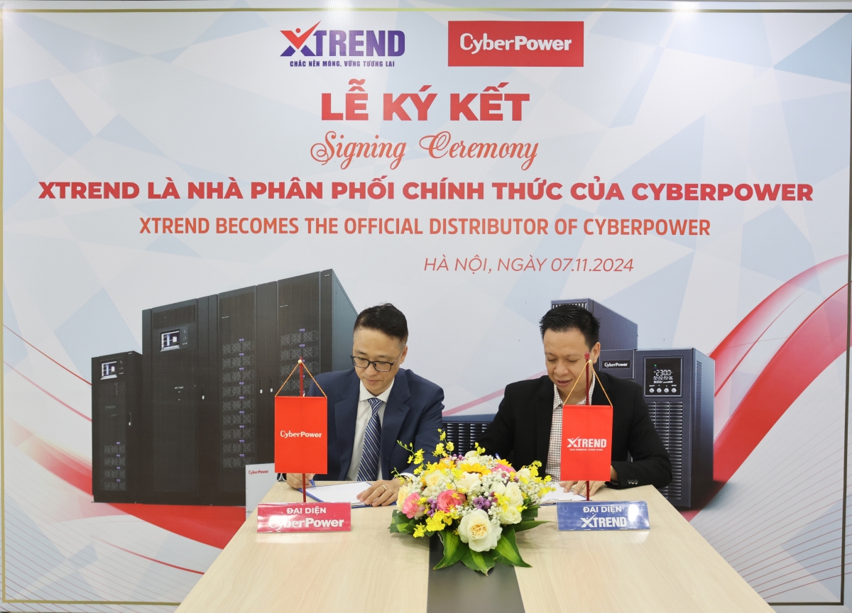 CyberPower bổ nhiệm XTREND Distribution là Nhà phân phối chính thức giải pháp UPS 1 Pha và 3 Pha tại thị trường Việt Nam