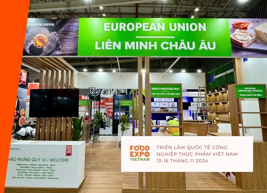 Thúc đẩy thương mại Việt Nam - EU qua Vietnam Foodexpo 2024