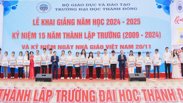 Trường Đại học Thành Đông tổ chức Lễ kỷ niệm 15 năm ngày thành lập trường