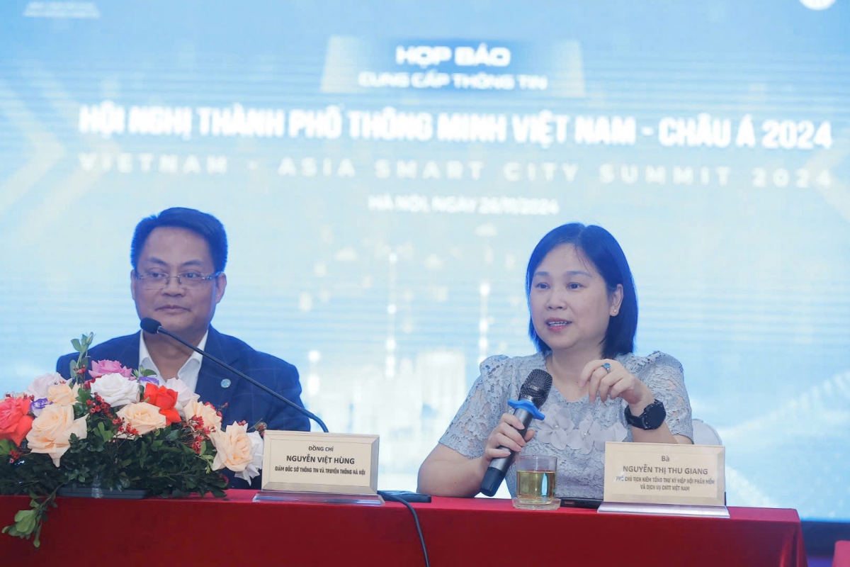 Hội nghị thành phố thông minh Việt Nam – Châu Á 2024 thu hút hơn 2000 đại biểu, chuyên gia trong và ngoài nước