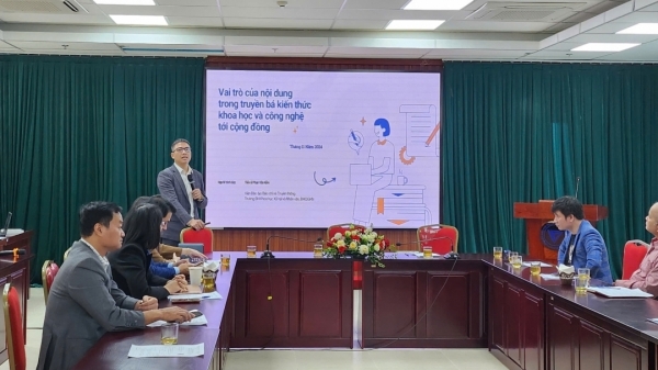 Cần đa dạng hóa hình thức và nội dung truyền thông chủ đề khoa học để thu hút công chúng