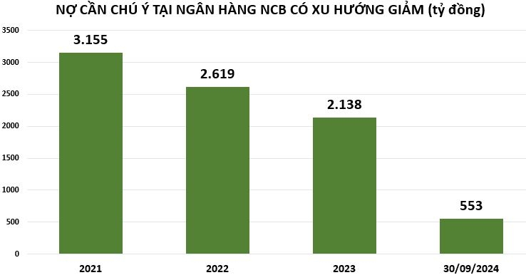 Những điểm sáng kinh doanh trong 9 tháng đầu năm 2024 tại Ngân hàng NCB