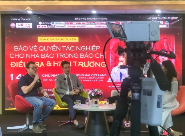 Cần xây dựng hành lang pháp lý vững chắc để bảo vệ nhà báo