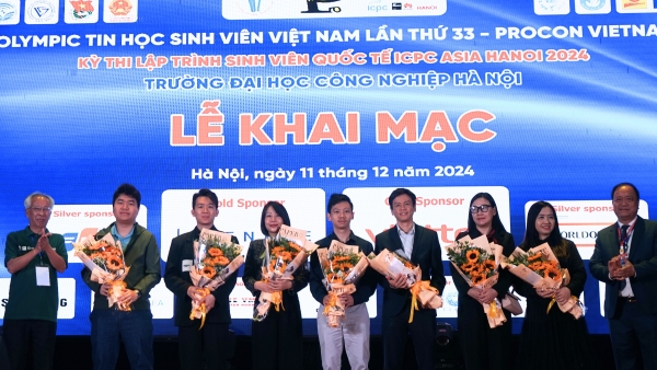 Kỳ thi Olympic Tin học Sinh viên Việt Nam lần thứ 33 chính thức khai mạc