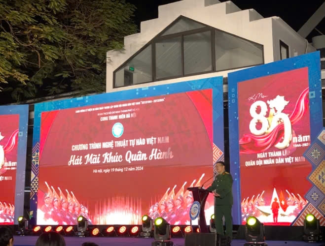 Giao lưu “Tự hào Việt Nam” và ra mắt dự án công nghệ về lịch sử Quân đội nhân dân Việt Nam