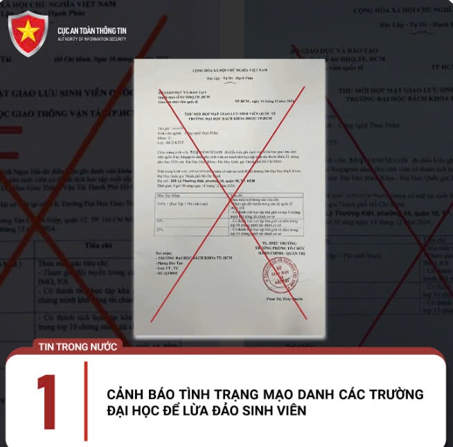 Mạo danh trường học, nhà xe – nhiều chiêu trò lừa đảo trực tuyến dịp cuối năm