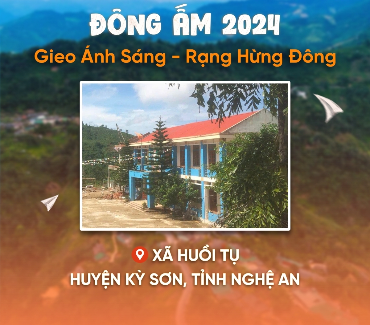 Đông Ấm 2024: Đưa cái Tết ấm no về với trẻ em vùng cao xứ Nghệ