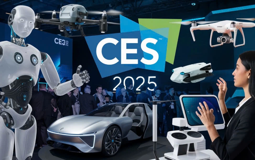 CES 2025: AI dẫn đầu xu hướng công nghệ