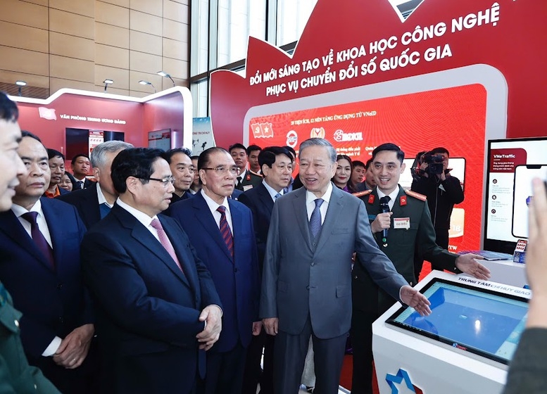 Phát biểu của Tổng Bí thư Tô Lâm tại Hội nghị toàn quốc về đột phá phát triển khoa học, công nghệ, đổi mới sáng tạo và chuyển đổi số quốc gia