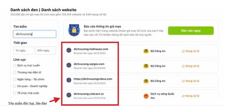 Bộ Công an hướng dẫn cách nhận diện website lừa đảo