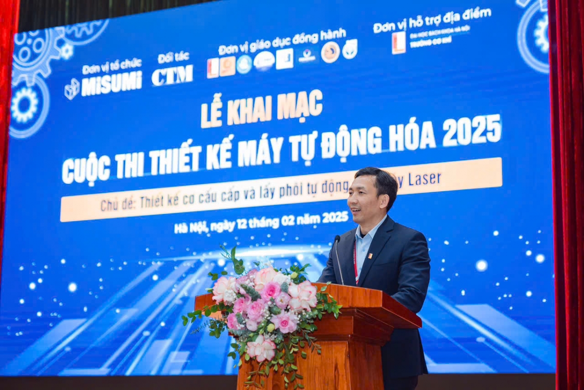 Cuộc thi Thiết kế Máy tự động hóa 2025: trang bị hành trang toàn diện cho kỹ sư trẻ tương lai