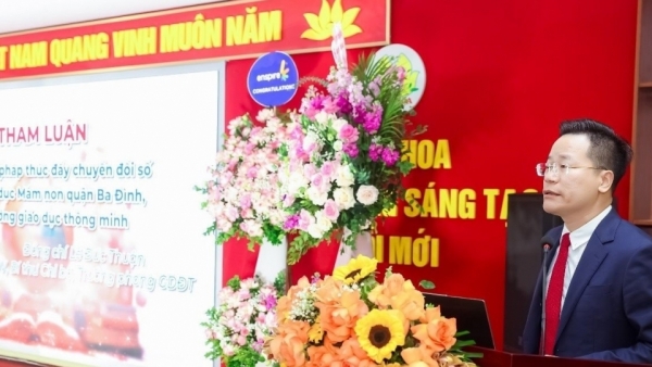 Quận Ba Đình (Hà Nội) sẽ tập huấn ứng dụng AI cho gần 3.000 cán bộ, giáo viên, nhân viên