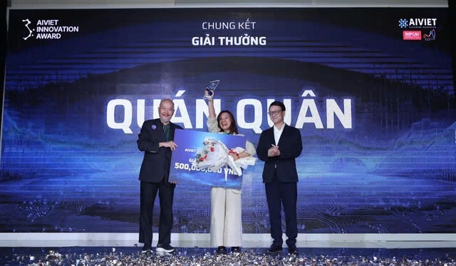 Dự án “Airboosts” giành giải Nhất AiViet Innovation Award 2024