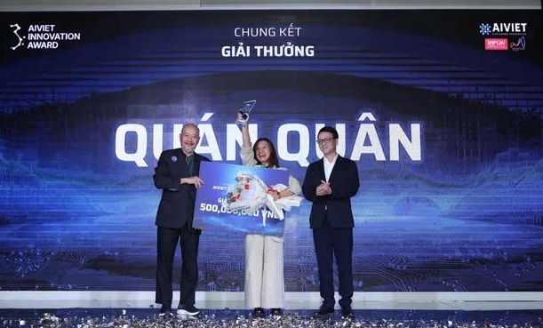 Dự án “Airboosts” giành giải Nhất AiViet Innovation Award 2024