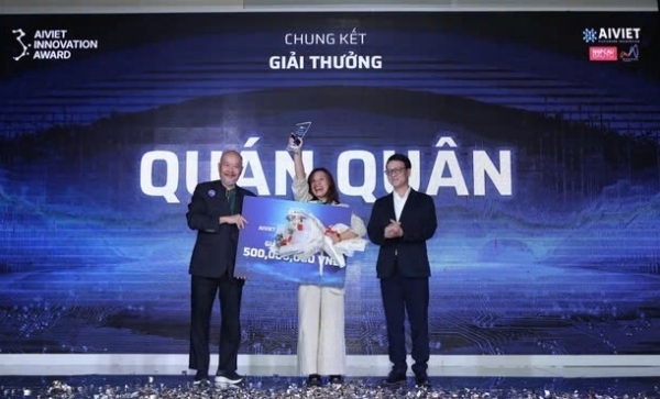 Dự án “Airboosts” giành giải Nhất AiViet Innovation Award 2024