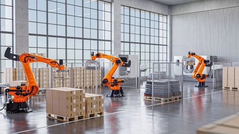 Nên lựa chọn dòng Robot chuyên dụng nào cho việc xếp hàng lên pallet?