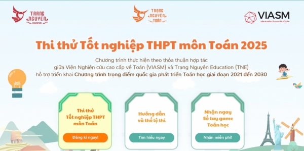 Hướng dẫn thi thử tốt nghiệp THPT 2025 môn Toán