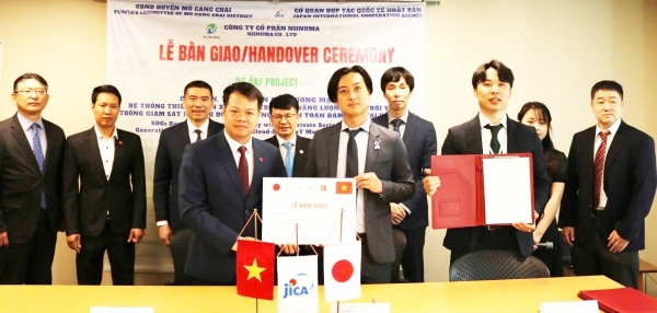 JICA bàn giao 300 thiết bị điện năng lượng mặt trời cho người dân huyện Mù Cang Chải