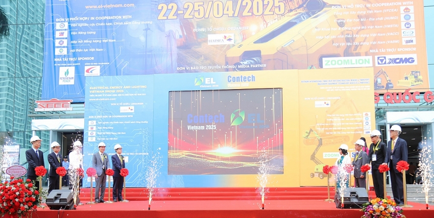 Khai mạc Triển lãm Quốc tế Xây dựng, Công nghiệp mỏ và Giao thông (Contech Vietnam 2025)