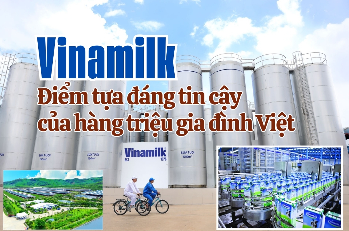 Vinamilk – điểm tựa đáng tin cậy của hàng triệu gia đình Việt