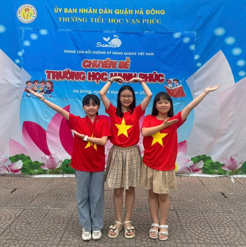 Trường Tiểu học Vạn Phúc: Học sinh là trung tâm, giáo dục là yêu thương