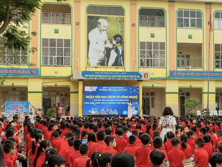 Trường Tiểu học Vạn Phúc: Học sinh là trung tâm, giáo dục là yêu thương