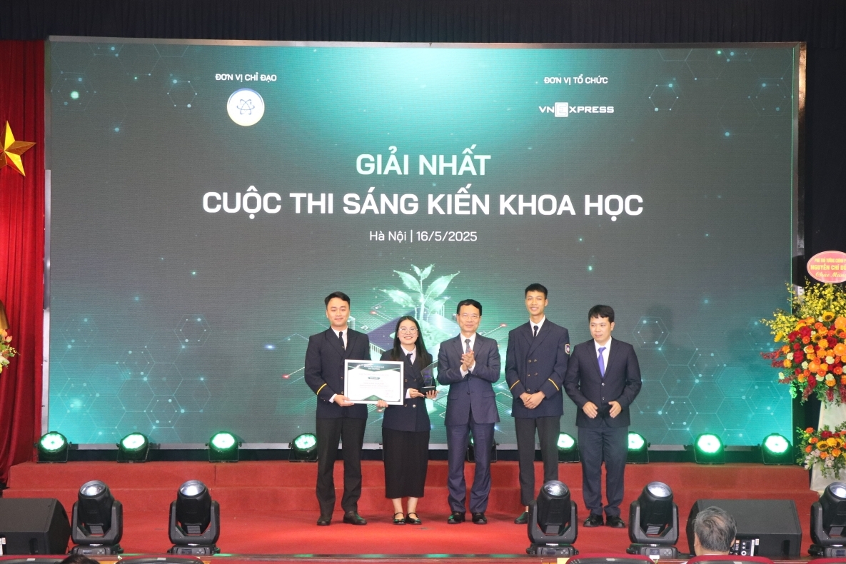 Ý tưởng Trạm lắp ráp thông minh giành giải Nhất Cuộc thi Sáng kiến khoa học 2025