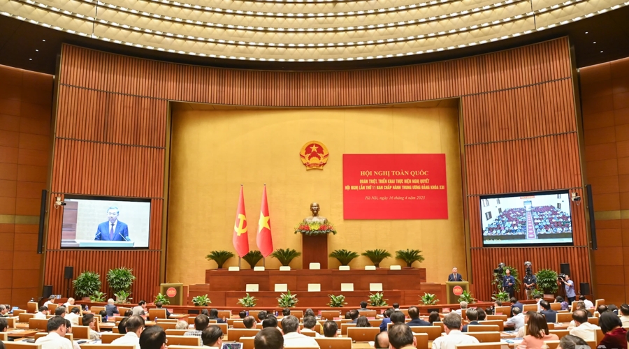 Hội nghị toàn quốc quán triệt, triển khai thực hiện Nghị quyết số 66 và Nghị quyết số 68 của Bộ Chính trị