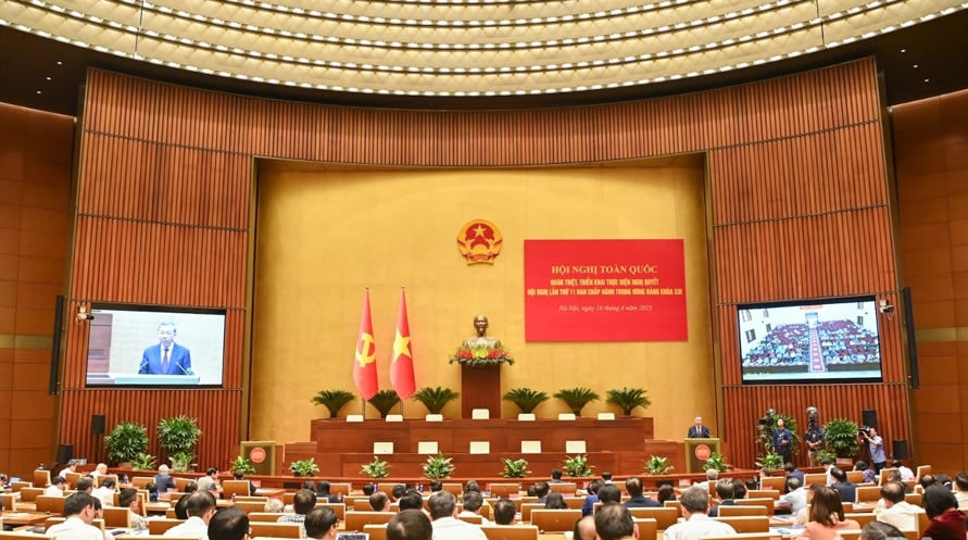 Hội nghị toàn quốc quán triệt, triển khai thực hiện Nghị quyết số 66 và Nghị quyết số 68 của Bộ Chính trị
