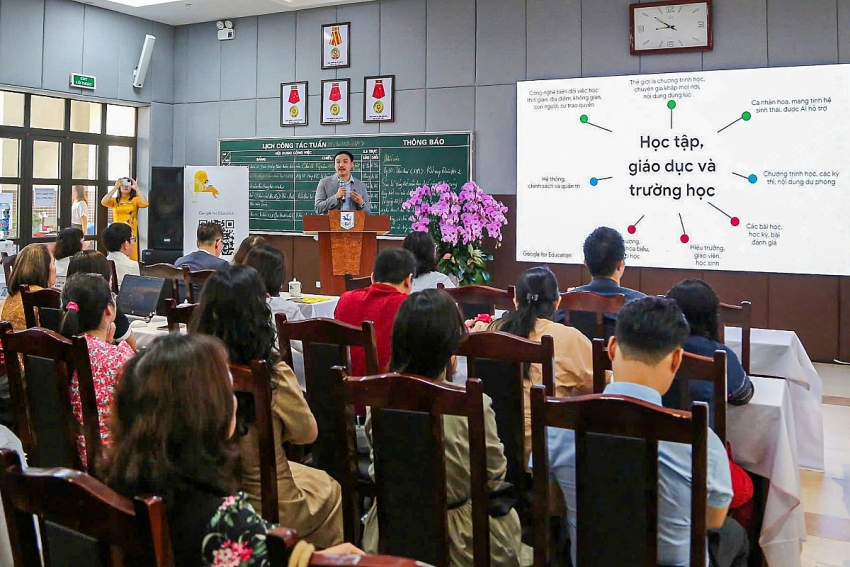 Quận Ba Đình (Hà Nội) tăng tốc chuyển đổi số, kích hoạt kỷ nguyên Trường học số từ Google
