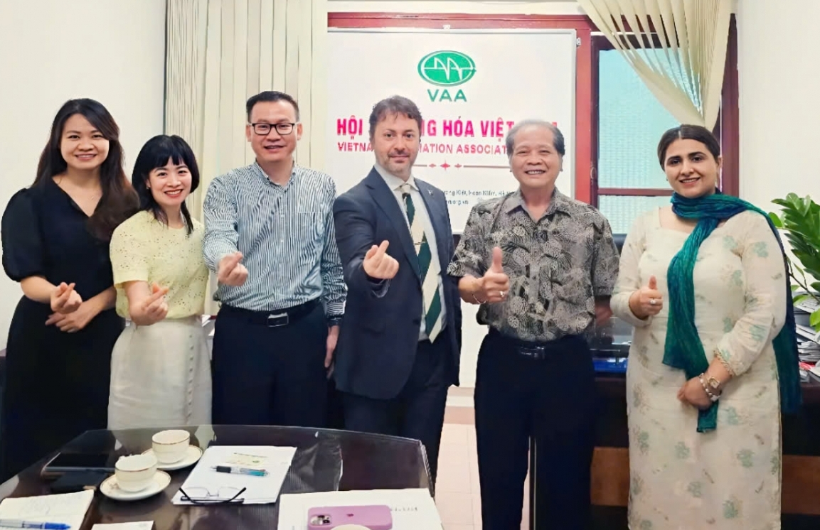 Đại sứ Pakistan đề xuất VAA thúc đẩy xúc tiến thương mại trong các lĩnh vực phù ho