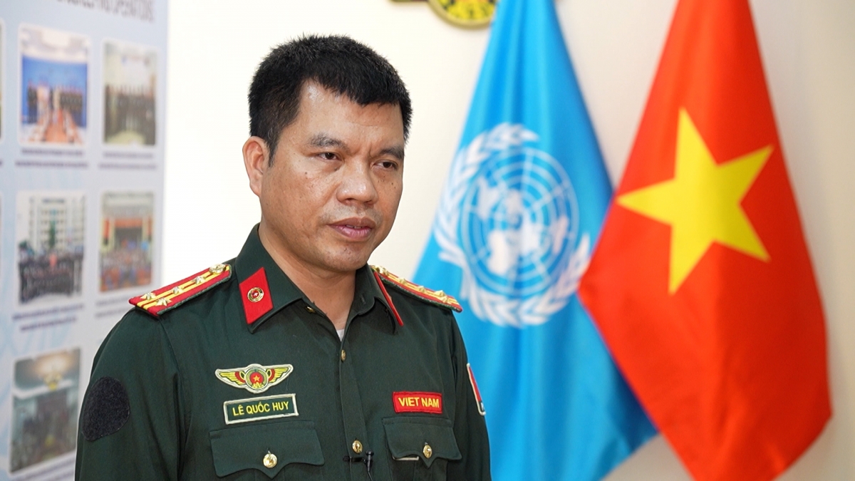 Sĩ quan Cảnh sát Việt Nam lan tỏa tinh thần vì cộng đồng tại các phái bộ Gìn giữ hòa bình
